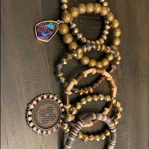 Authentic Louis Vitton monogram upcycled bracelet